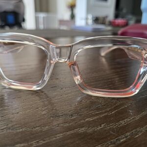 Jacques Marie Mage Clear Pink Glasses